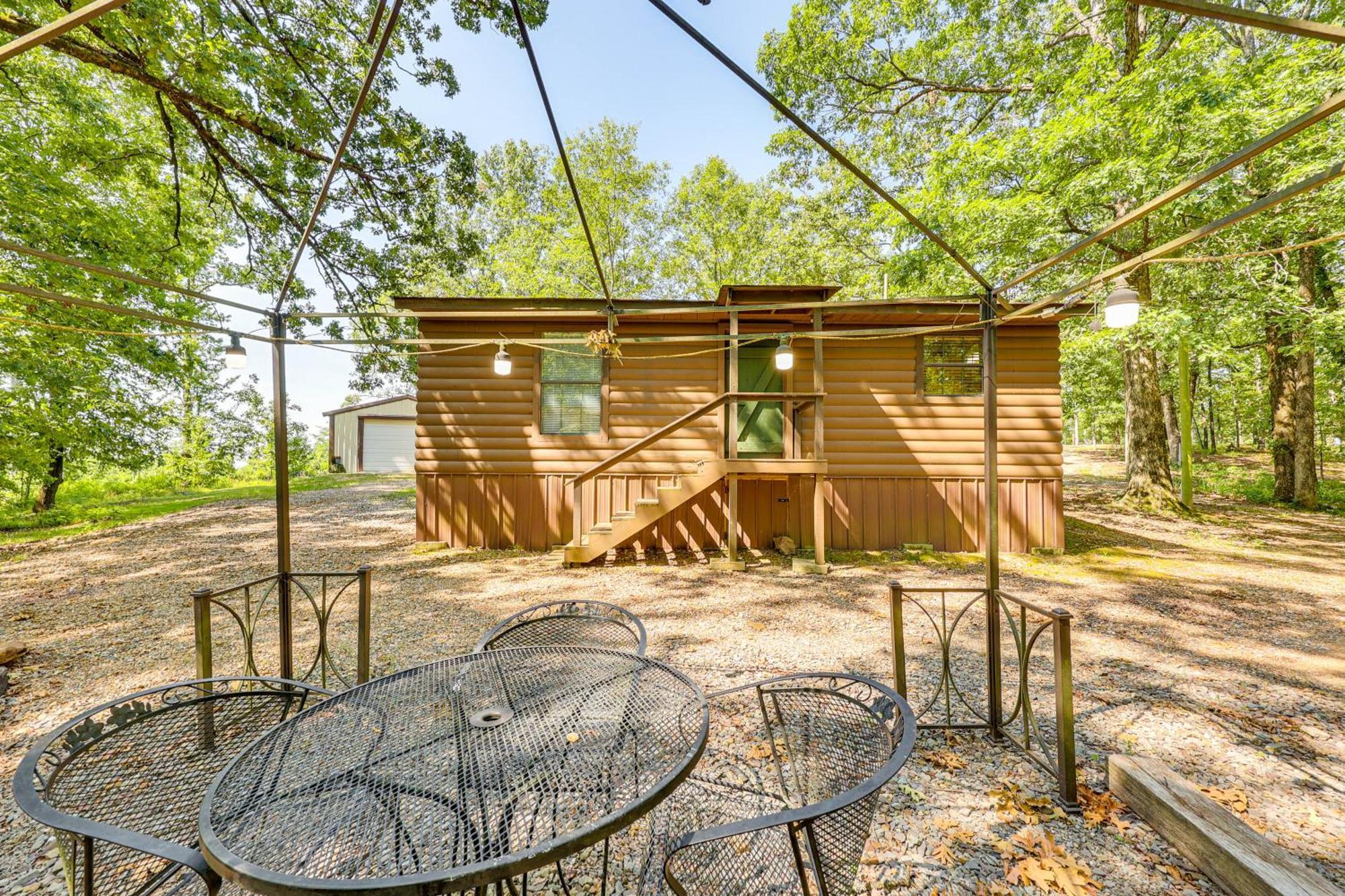 Arkansas Log Cabin Rental Near Lake Greeson! Mount Moriah エクステリア 写真