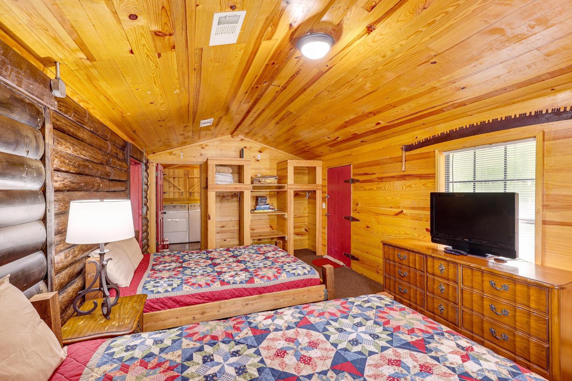 Arkansas Log Cabin Rental Near Lake Greeson! Mount Moriah エクステリア 写真