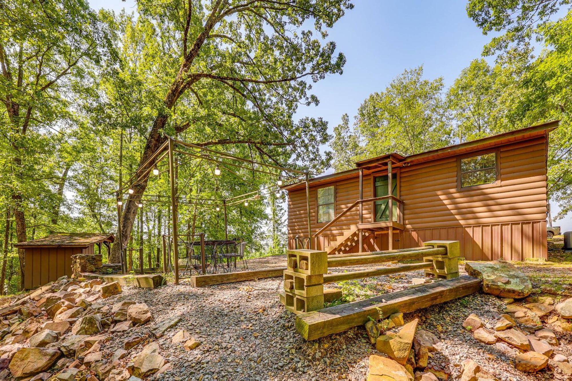 Arkansas Log Cabin Rental Near Lake Greeson! Mount Moriah エクステリア 写真