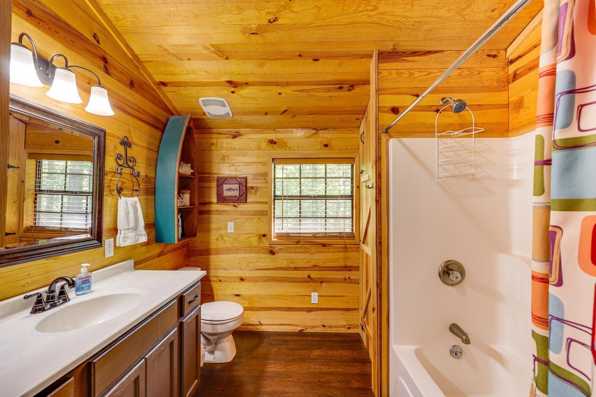 Arkansas Log Cabin Rental Near Lake Greeson! Mount Moriah エクステリア 写真