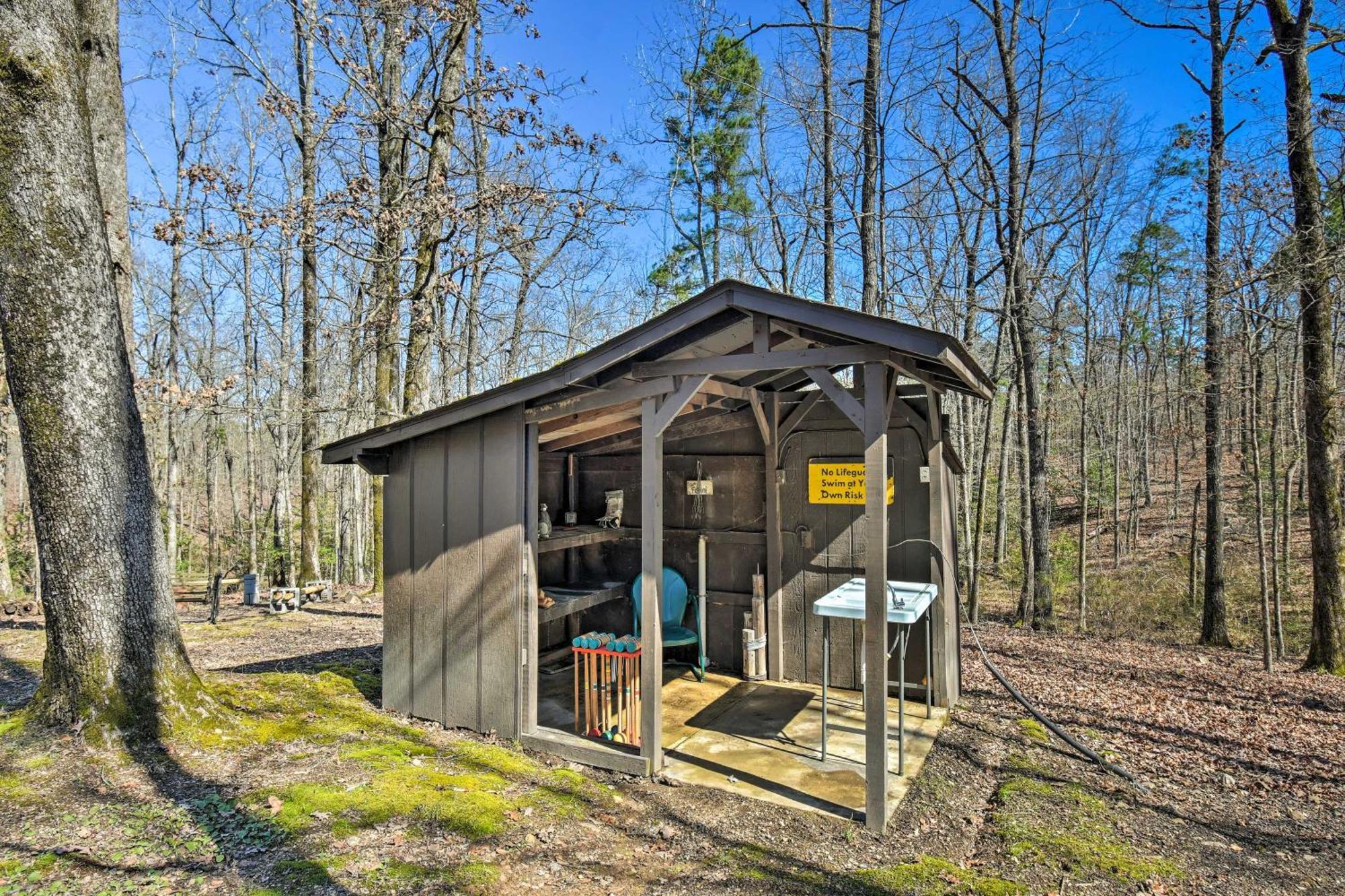 Arkansas Log Cabin Rental Near Lake Greeson! Mount Moriah エクステリア 写真